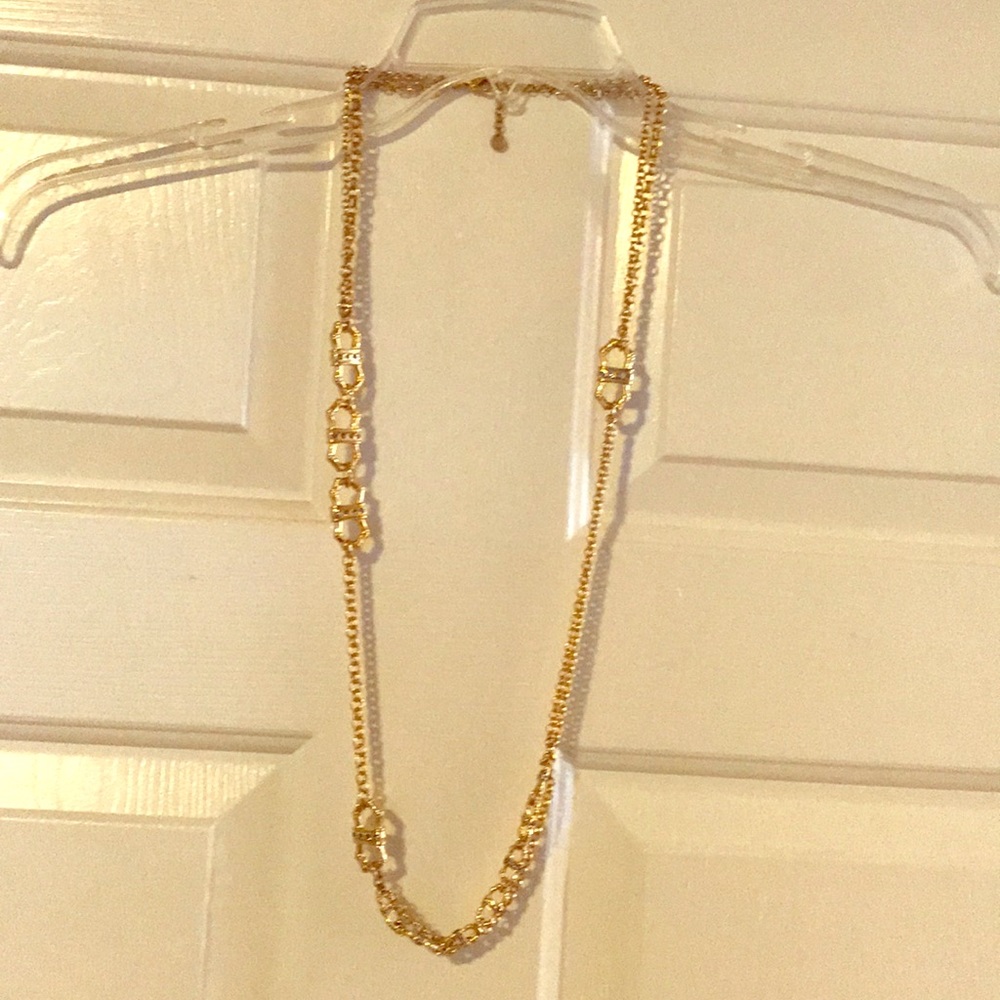 Elaine Turner Gold Chain Link Necklace